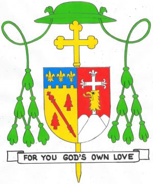 Arms (crest) of Alfred Clifton Hughes