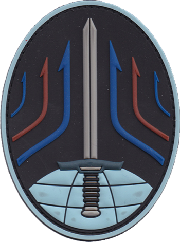 Coat of arms (crest) of the 1st Test and Evaluation Squadron, US Space Force