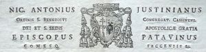 Arms of Nicolò Antonio Giustiniani