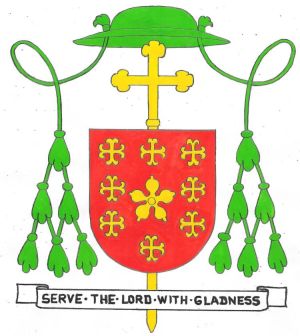 Arms (crest) of Kenneth Anthony Angell