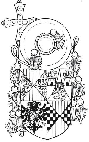 Arms of Enrique de Cardona y Enríquez