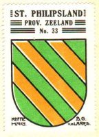Wapen van Sint Philipsland/Arms (crest) of Sint Philipsland