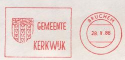 Wapen van Kerkwijk/Arms (crest) of Kerkwijk