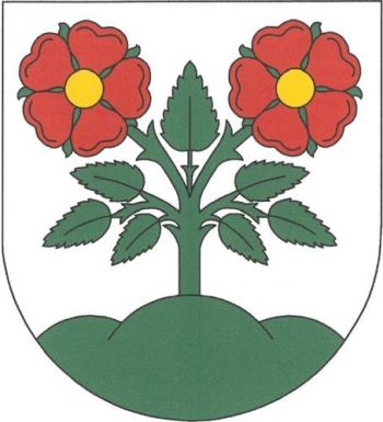 Wapen van Řepeč/Arms (crest) of Řepeč