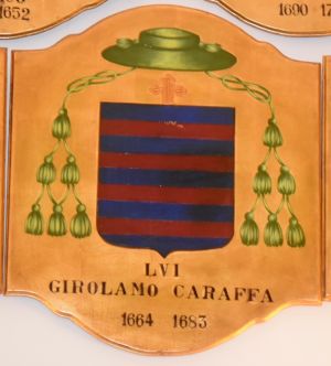 Arms (crest) of Girolamo Carafa