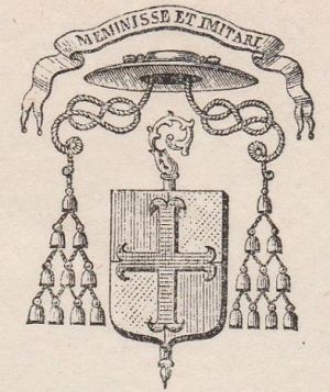 Arms (crest) of Jean-Sébastien-Adolphe Devoucoux