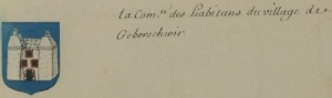 Blason de Gueberschwihr/Coat of arms (crest) of {{PAGENAME