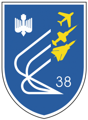 Coat of arms (crest) of the 38th Fighter-Bomber Wing Friesland, German Air Force