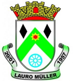 Arms (crest) of Lauro Müller (Santa Catarina)
