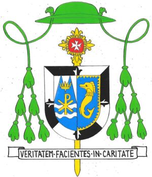 Arms (crest) of Anthony Colin Joseph Fisher