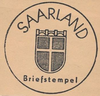 Wappen von Saarland/Coat of arms (crest) of Saarland
