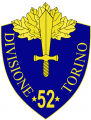 52nd Infantry Division Torino, Italian Army.png
