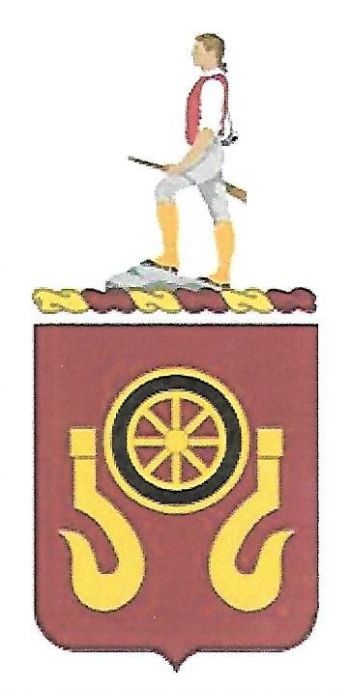 Arms of 436th Transportation Battalion, US Army