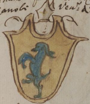Arms of Guglielmo Becchi