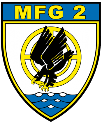 Coat of arms (crest) of the Naval Air Wing 2, German Navy