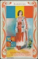 Arms, Flags and Folk Costume trade card Romania Hauswaldt Kaffee