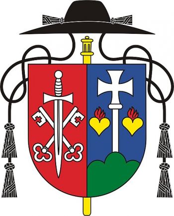Arms (crest) of the Benedictine Priory of the Transfiguration of Our Lord in Samora