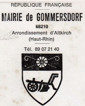 Blason de Gommersdorf (Haut-Rhin)
