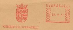 Wapen van Overasselt/Arms (crest) of Overasselt