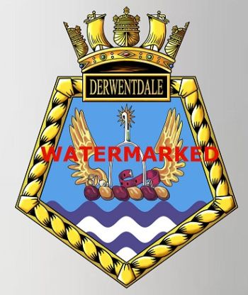 Coat of arms (crest) of the RFA Derwentdale, United Kingdom