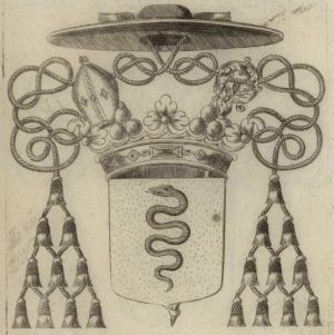Arms (crest) of Jean-Baptiste-Michel Colbert