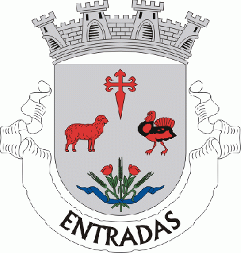 Brasão de Entradas/Arms (crest) of Entradas