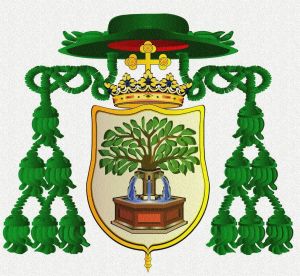 Arms (crest) of Alonso Suárez de la Fuente del Sauce