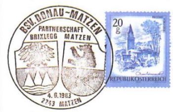 Wappen von Matzen-Raggendorf/Coat of arms (crest) of Matzen-Raggendorf