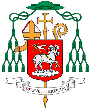 Arms (crest) of Hendrik Karel Lambrecht