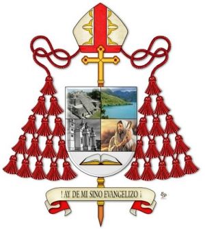 Arms (crest) of Álvaro Leonel Ramazzini Imeri