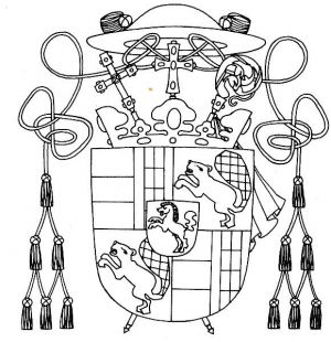 Arms (crest) of Johann Joseph Breuner von Asparn