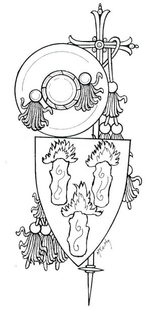 Arms (crest) of Bertrand des Bordes