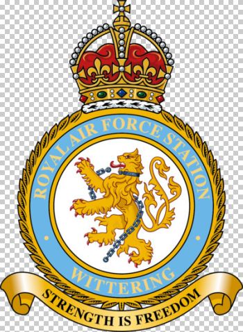 Coat of arms (crest) of RAF Station Wittering, Royal Air Force