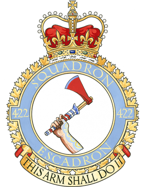File:No 422 Squadron, Royal Canadian Air Force.png