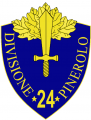 24th Infantry Division Pinerolo, Italian Army.png