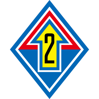 Coat of arms (crest) of the 2nd Armoured Brigade, Republic of Korea Army