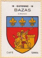 Blason de Bazas/Arms of Bazas