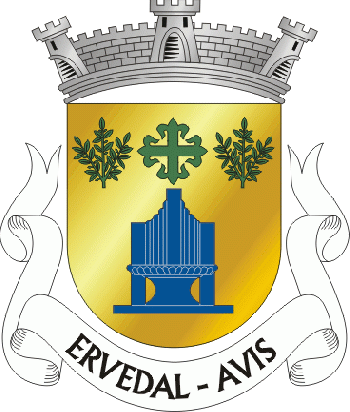 Brasão de Ervedal (Avis)/Arms (crest) of Ervedal (Avis)