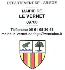 Blason de Le Vernet (Ariège)