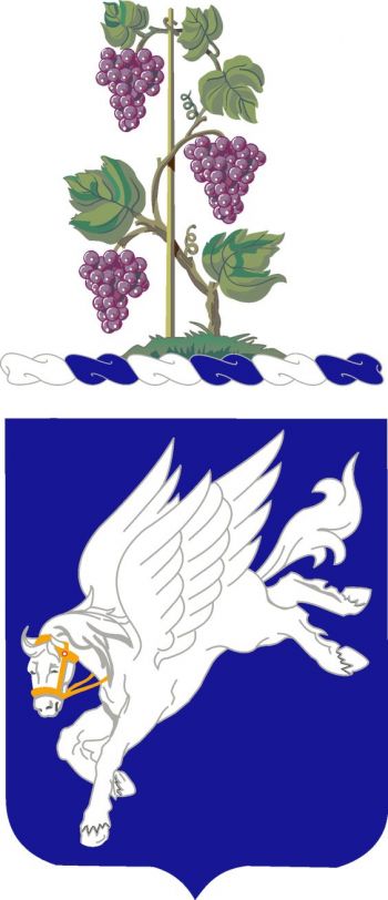 Arms of 169th Aviation Regiment, Connecticut Army National Guard