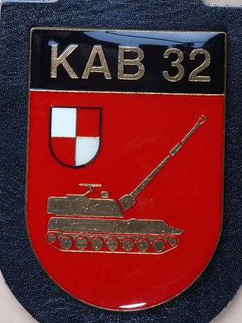 Coat of arms (crest) of the 32nd Corps Artillery Battalion, Austrian Army
