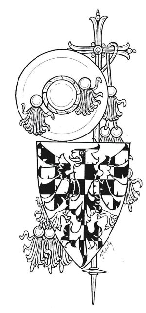Arms (crest) of Francesco Conti