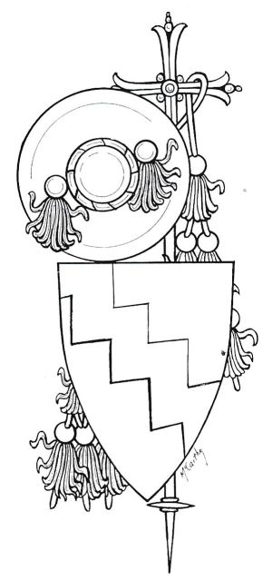 Arms (crest) of Pierre de la Beaume