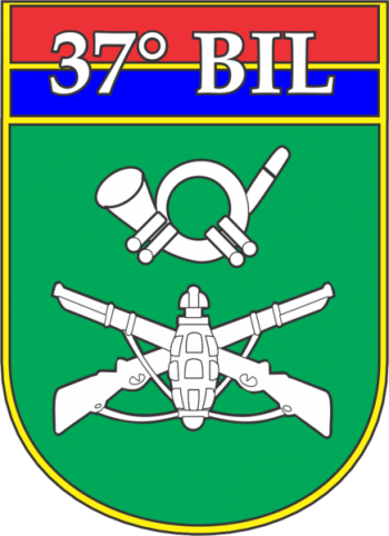 Arms of 37th Light Infantry Battalion, Brazilian Army