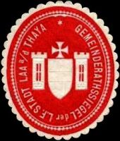 Wappen von Laa an der Thaya/Arms of Laa an der Thaya