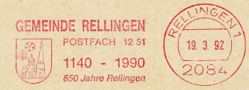 Wappen von Rellingen