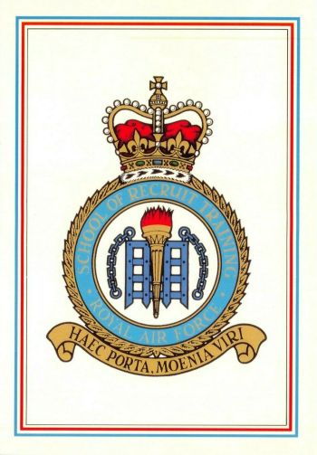 Coat of arms (crest) of the School of Recruit Training, Royal Air Force