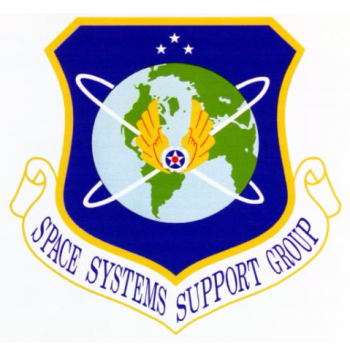 Coat of arms (crest) of the Space Systems Support Group, US Air Force