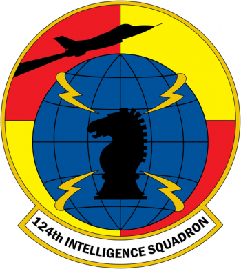 Coat of arms (crest) of the 124th Intelligence Squadron, Ohio Air National Guard