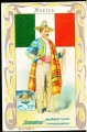 Arms, Flags and Types of Nations trade card Diamantine Mexiko
